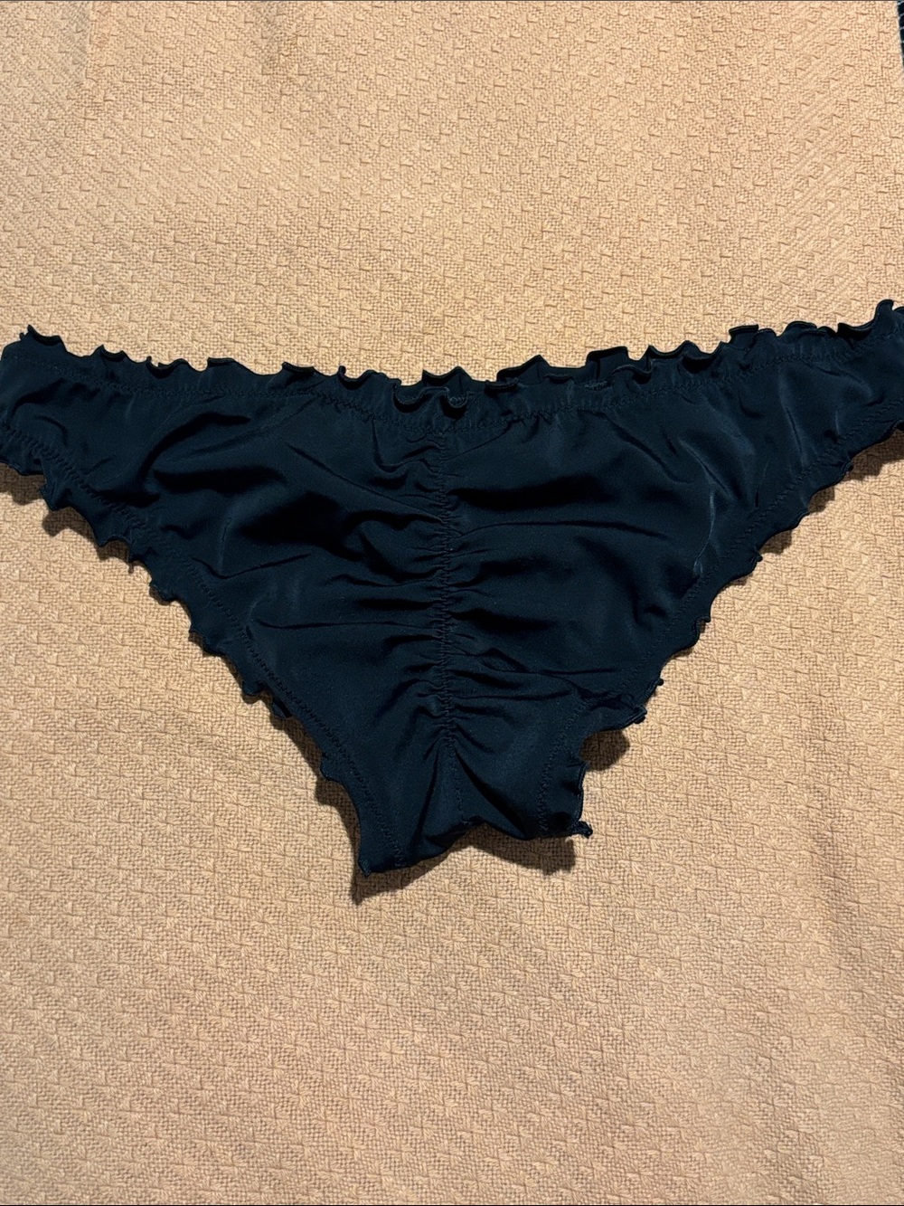 Target Black Ruffle Bikini Bottom - Picture 2 of 3
